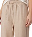 linnen dames broek "Lava" sand FreeQuent - LANG
