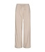 linnen dames broek "Lava" sand FreeQuent - LANG