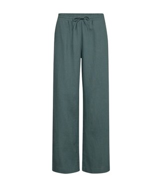 FreeQuent linnen dames broek "Lava" groen FreeQuent