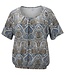 dames blouson shirt mandala bruin K/M