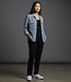dames blazer- vest ajour jeans- blauw M.X.O.