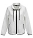 blazer jasje dames met structuur wolwit