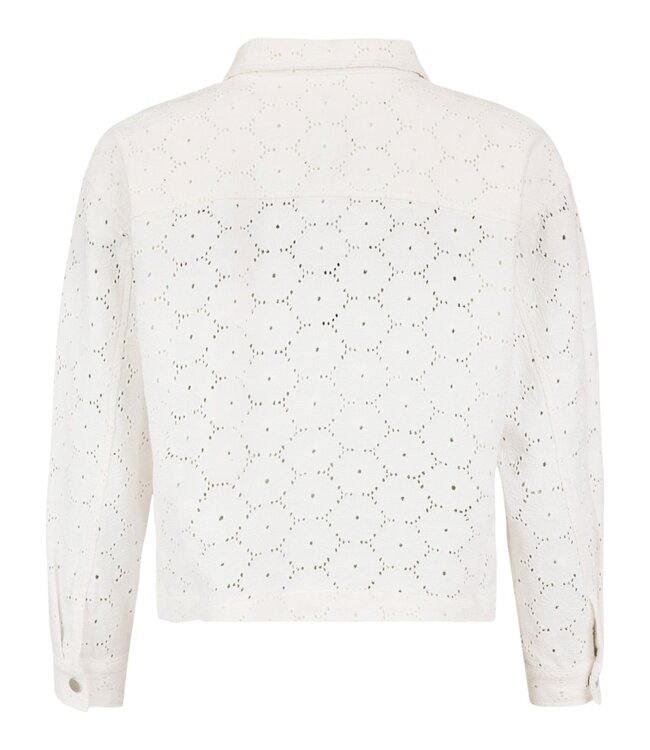chique dames jasje 100% katoen offwhite Sunday
