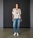 blouson shirt waterdruppel roze-groen