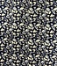 blouson shirt met kleine bloemetjes print blauw
