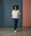 dames blouson wit structuur KM