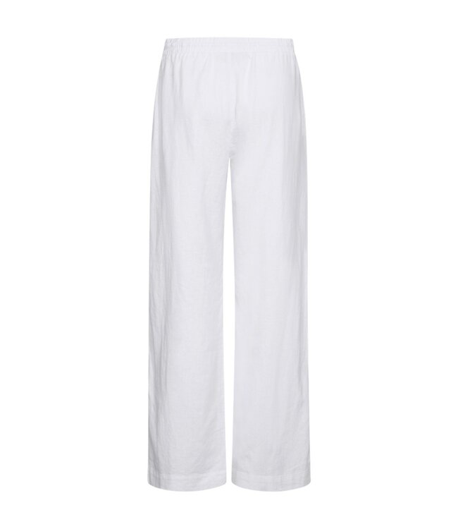 linnen dames broek "Lava" wit FreeQuent