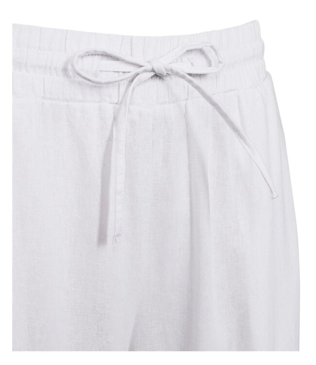 linnen dames broek "Lava" wit FreeQuent