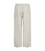 linnen broek dames "Lava" moonbeam- beige