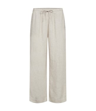 FreeQuent linnen broek dames "Lava" moonbeam- beige FreeQuent - ENKELLENGTE