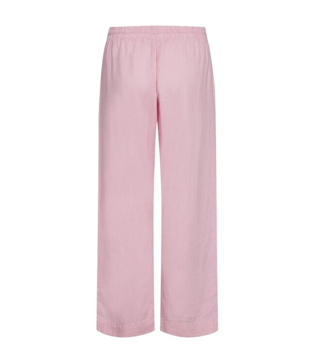 linnen broek dames "Lava" roze FreeQuent