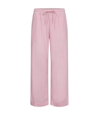 FreeQuent linnen broek dames "Lava" roze FreeQuent - ENKELLENGTE