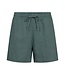 korte linnen dames broek (short) groen FreeQuent