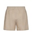 korte linnen dames broek (short) sand FreeQuent