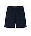 korte linnen dames broek (short) marine FreeQuent