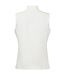 dames gilet met ritssluiting wyber- structuur wit Sunday