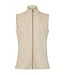 dames gilet met ritssluiting wyber- structuur sand Sunday