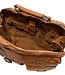 leren schoudertas dames (ipad) cognac