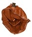 leren rolltop rugzak (laptop 15 inch) unisex  cognac
