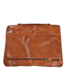leren schrijfmap met handvat cognac Hill Burry