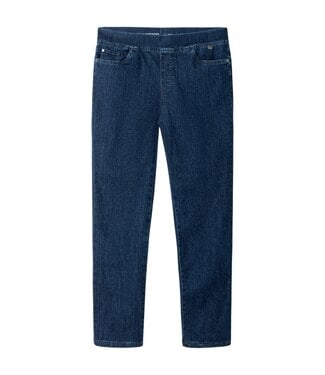 Anna Montana stretch spijkerbroek dames 5- pocket Angelika Jump in indigo - Anna Montana