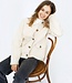 sportief dames jasje "Bubbly" met visgraat pearl- beige M.X.O.