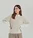 dames trui elleboog mouw beige ASTRID FreeQuent