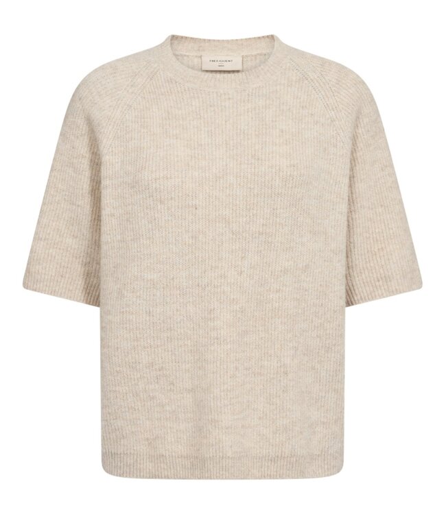dames trui elleboog mouw beige ASTRID FreeQuent