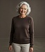 dames trui met nopjes en lange mouw Dodo- Dottie bruin FreeQuent