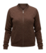 bomber jasje met structuur- print bruin Signature