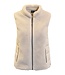 dames bodywarmer met ritssluiting Teddy beige Brandtex