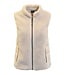 dames bodywarmer met ritssluiting Teddy beige