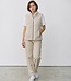 dames bodywarmer met ritssluiting Teddy beige Brandtex