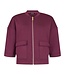 kort bomber jasje skuba- stof dames bordeaux Sunday
