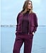 kort bomber jasje scuba- stof dames bordeaux Sunday