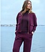 kort bomber jasje skuba- stof dames bordeaux Sunday