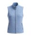 dames gilet met structuur- print en ritssluiting blauw (allure) Signature