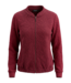 bomber jasje dames met structuur- print bordeaux- rood Signature