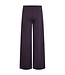Flared stretch broek dames "Brody" met elastische band Paars FreeQuent