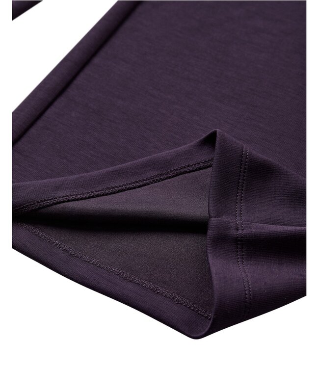 Flared stretch broek dames "Brody" met elastische band Paars FreeQuent