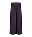 Flared stretch broek dames "Brody" met elastische band Paars FreeQuent