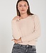 dames pullover met structuur beige "Dodo" FreeQuent