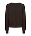 dames pullover met structuur bruin "Dodo"