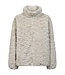 faux-fur jacket (jas) dames "Foby" beige