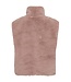 zachte dames bodywarmer / gilet "FONY" oudroze