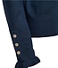 dames pullover roesel- boordje "Katie" blauw FreeQuent