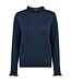 dames pullover roesel-boordje "Katie" blauw