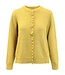 chique dames vest met roesel accenten mosterd- geel Signature