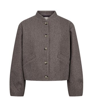 FreeQuent bomber jasje dames "Esyanna jacket" morel melange FreeQuent
