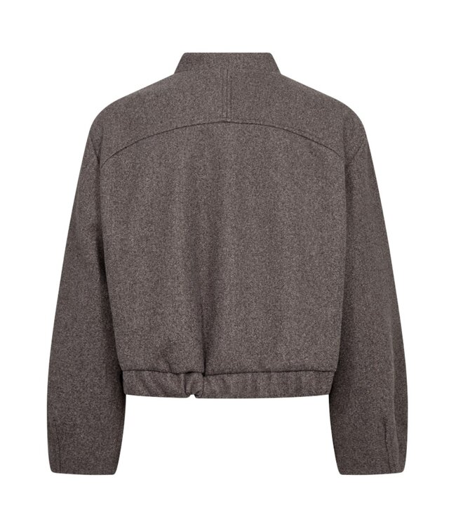 bomber jasje dames "Esyanna jacket" morel melange FreeQuent 211928-8350